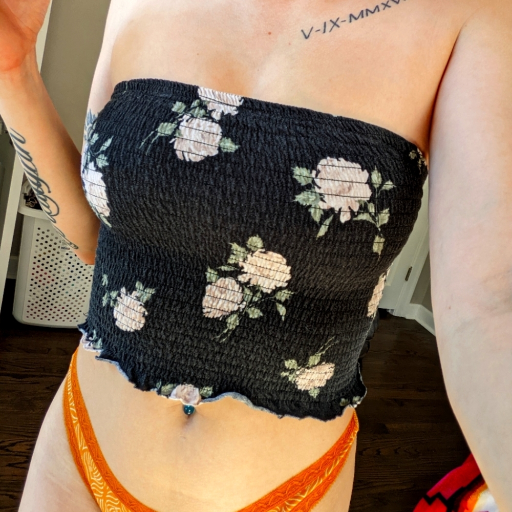 Sleeveless Tube Top